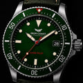IRON COAST — River Pilot - Green Dial