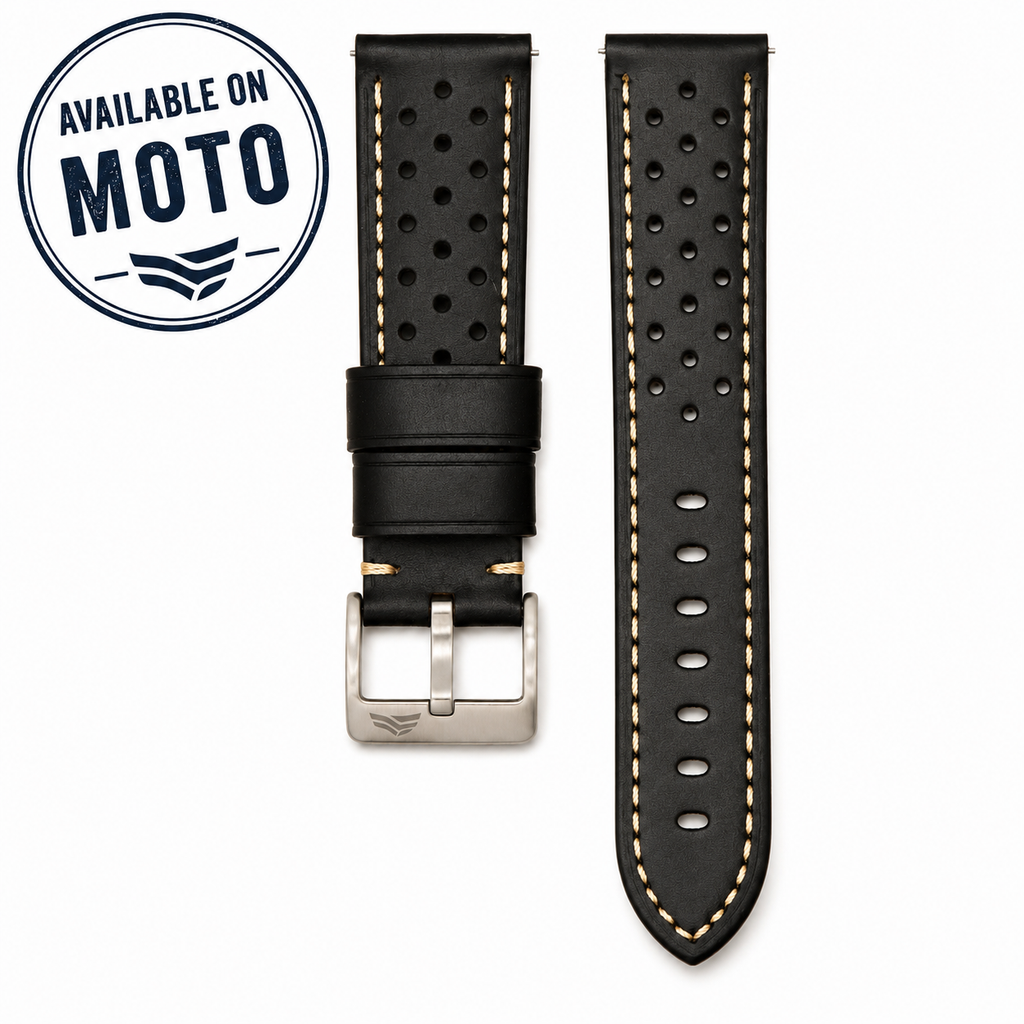Leather Sport Grip - DQ Black
