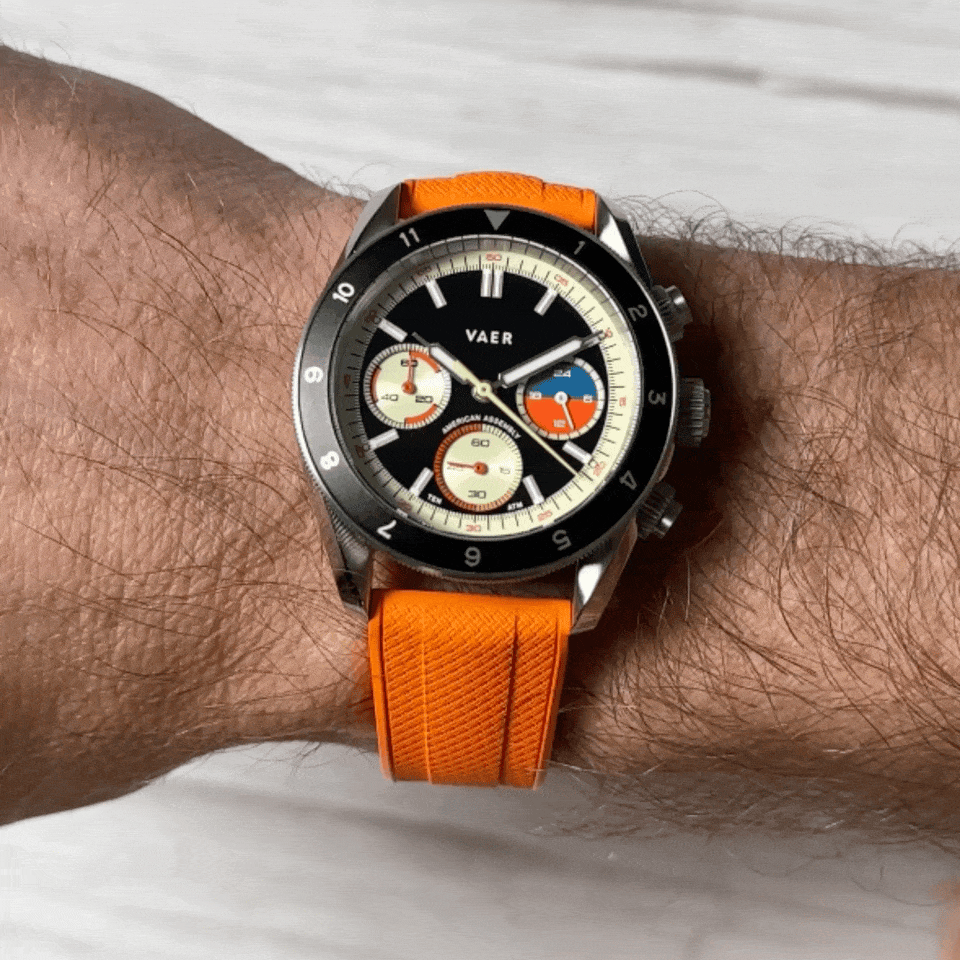 Shark Skin Rubber - Orange