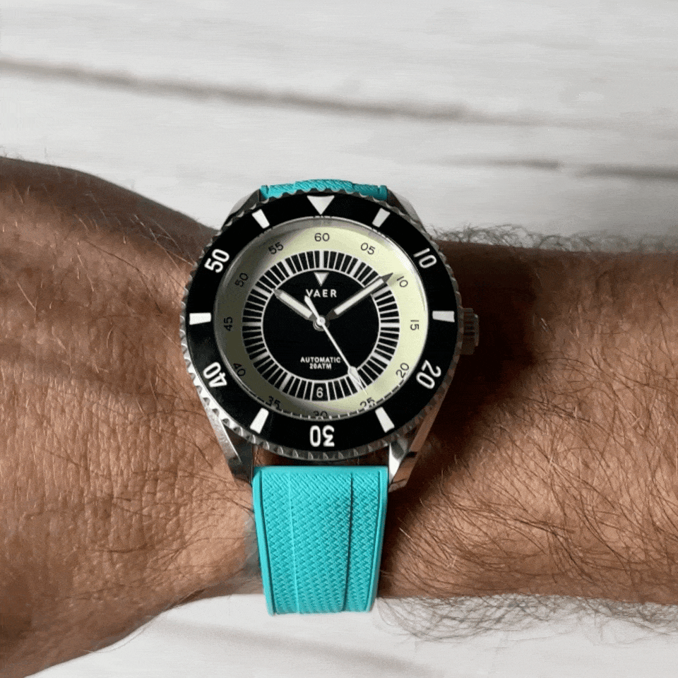 Shark Skin Rubber - Turquoise