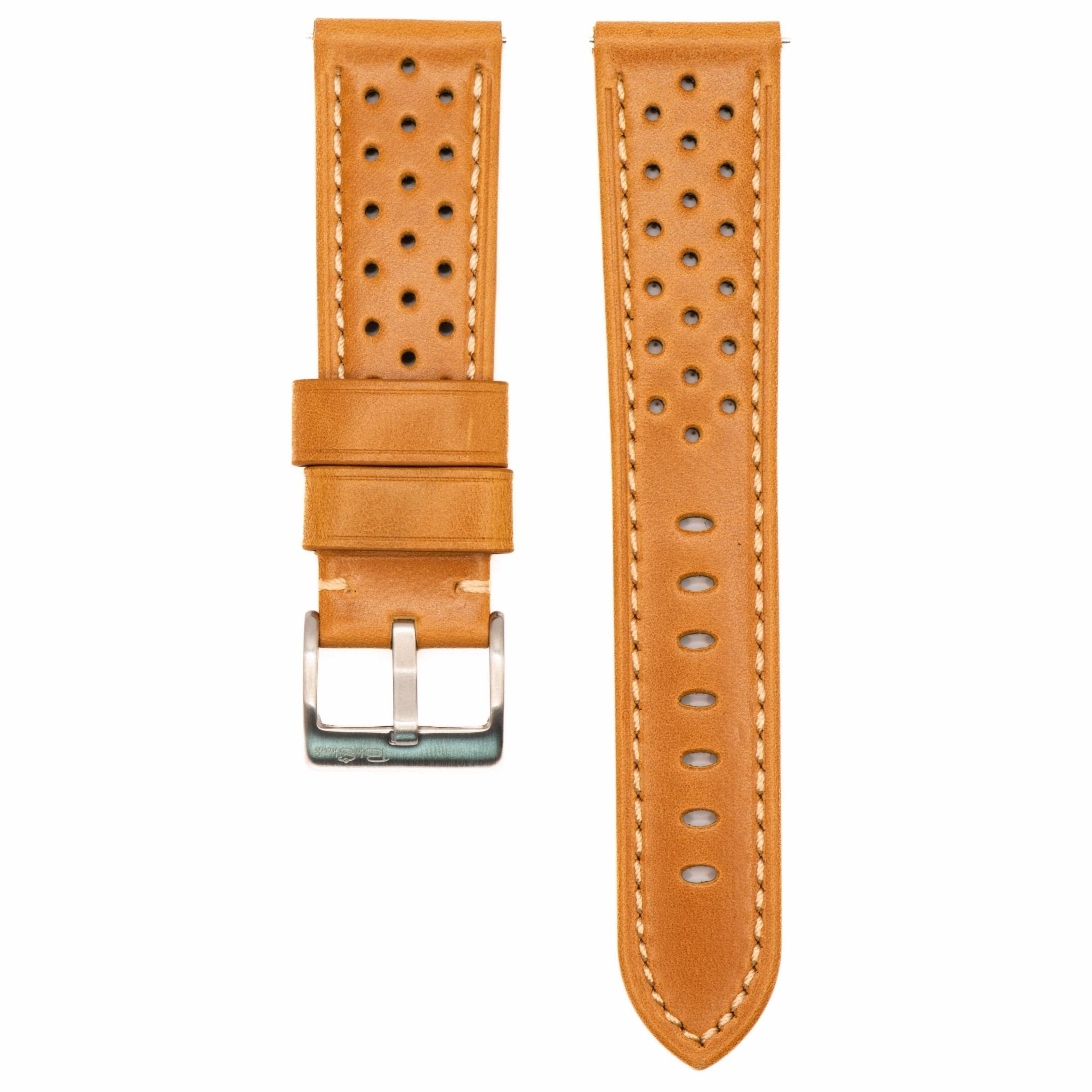 Leather Sport Grip - Caution Tan