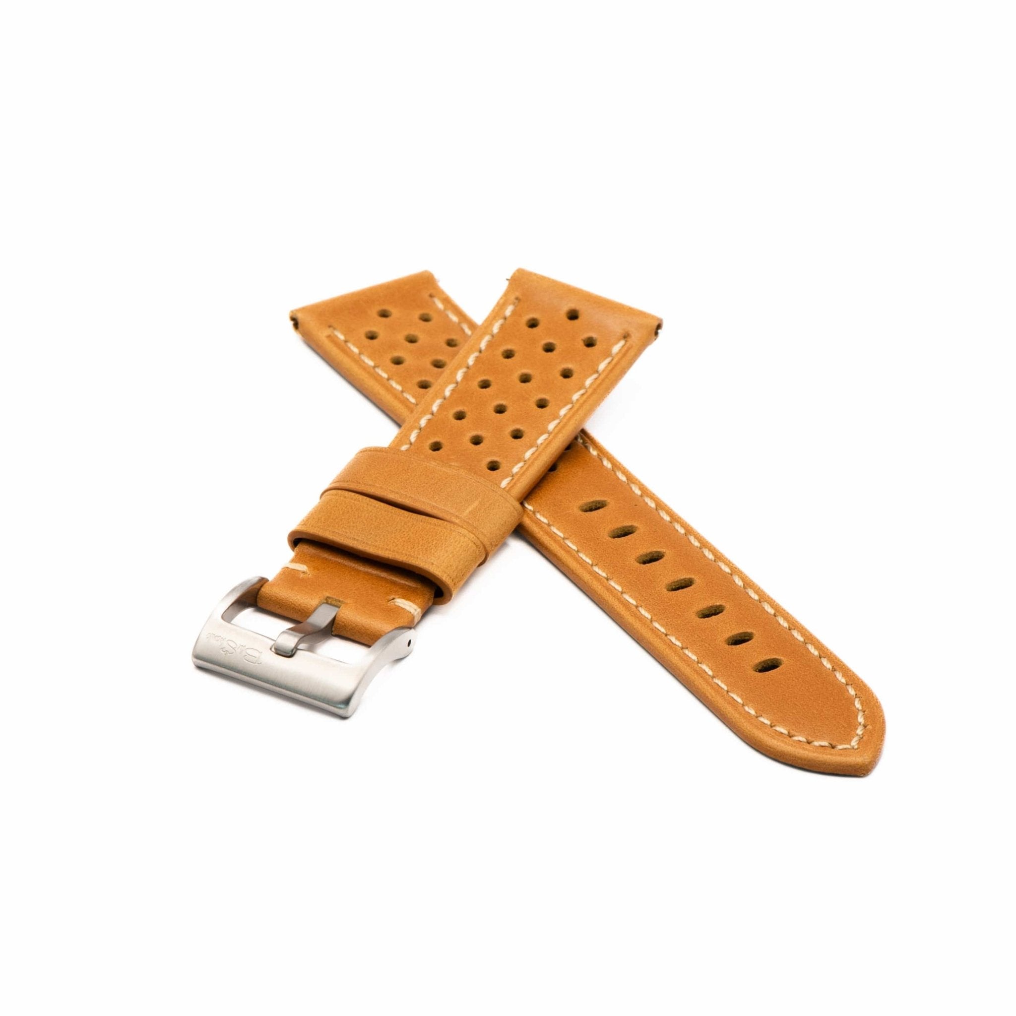 Leather Sport Grip - Caution Tan