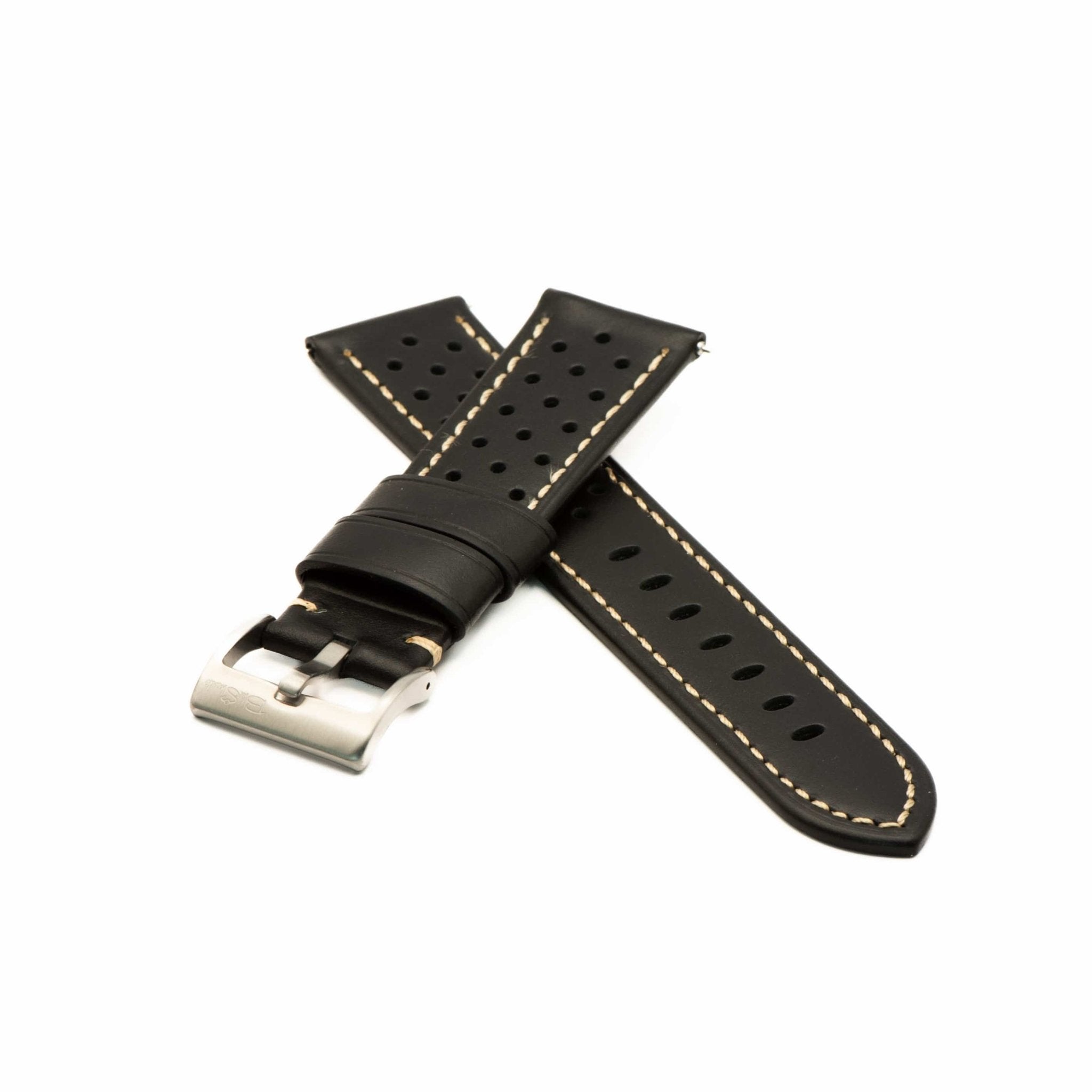 Leather Sport Grip - DQ Black