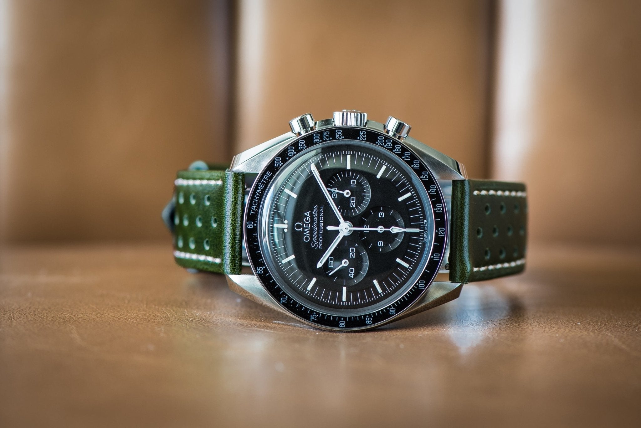 Leather Sport Grip - Go Green