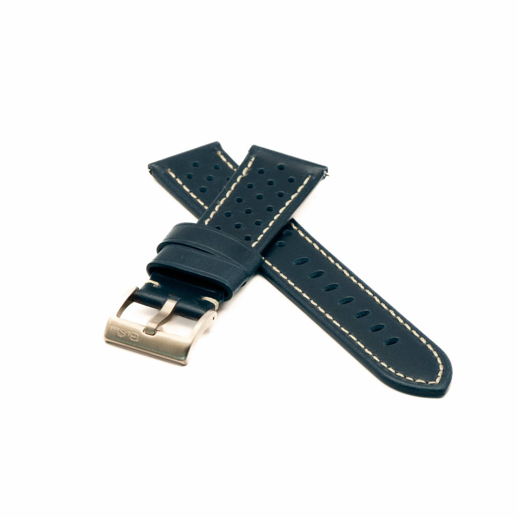 Leather Sport Grip - Passing  Blue