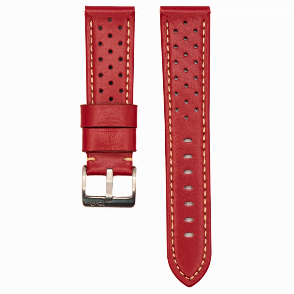 Leather Sport Grip - Stop Red